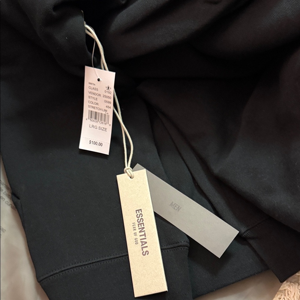 Essentials fear of god stretch limo hoodie size medium NWT - Picture 5 of 5